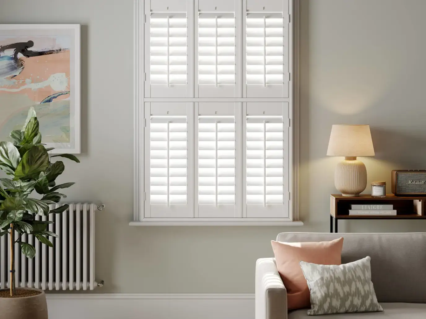 Tier-on-tier Shutters example 3